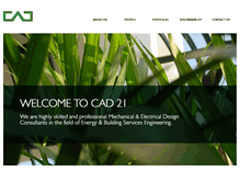 Tablet Screenshot of cad21.co.uk